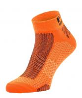 Шкарпетки R2 Easy колір помаранчевий, чорний